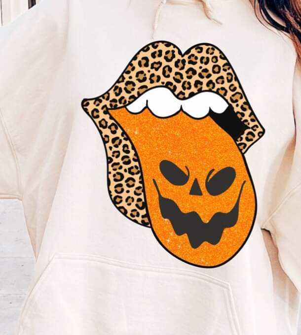 Pumpkin Tongue Sweatshirt