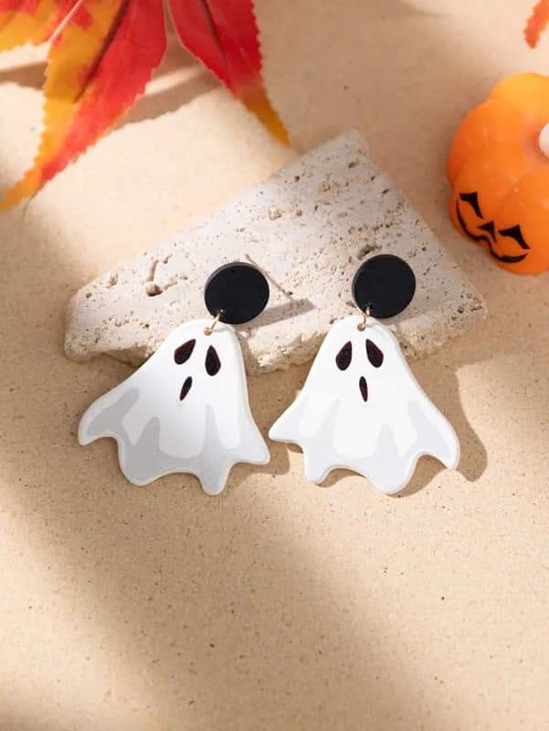 BOOO Ghost Earrings