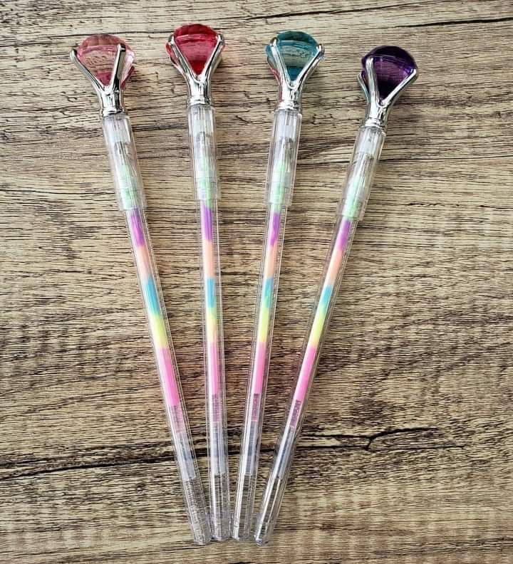 Rainbow Gel Diamond Pens