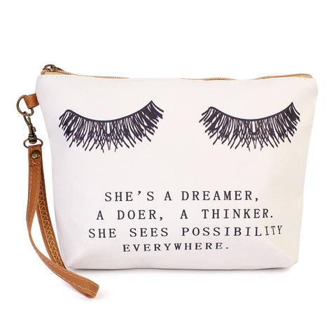 "She's a Dreamer" Cosmetic Bag